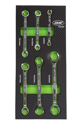 Ključevi okasti rasečeni u garnituri 6-24 mm